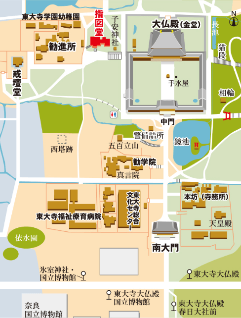 指図堂の場所